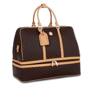 Rioni Signature Duffel Dome Traveler Handbag